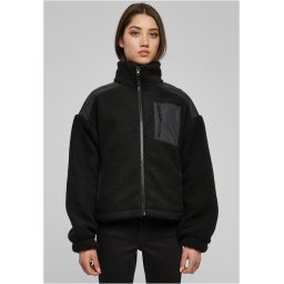 Women's jacket Sherpa Mix black