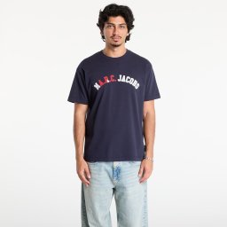 Тениска A.P.C. x Marc Jacobs Boxy Fit UNISEX Tee Dark Navy L