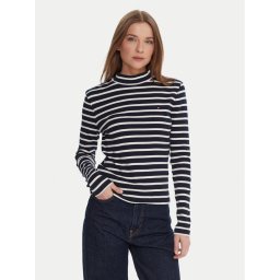 Tommy Hilfiger Блуза WW0WW47307 Тъмносин Slim Fit