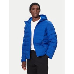 Calvin Klein Пухено яке LV04LD521G Син Regular Fit