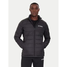 adidas Пухено яке Terrex Multi Light Down JZ9966 Черен Regular Fit