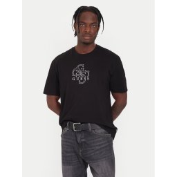 Guess Тишърт M5BI76 I3Z14 Черен Relaxed Fit