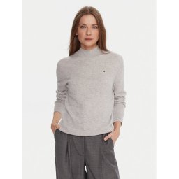 Tommy Hilfiger Пуловер WW0WW47468 Сив Regular Fit