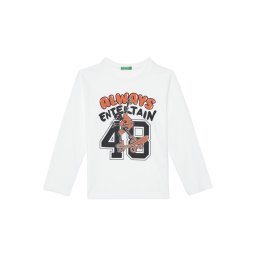 United Colors Of Benetton Блуза 3JERC10QO Бял Regular Fit
