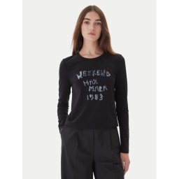 Weekend Max Mara Блуза Renoir 2525946032 Черен Regular Fit