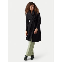 Vero Moda Преходно палто Fortuneaya 10278330 Черен Regular Fit