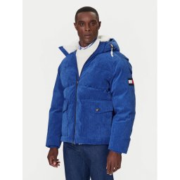 Tommy Hilfiger Пухено яке MW0MW41361 Син Regular Fit
