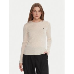 Tommy Hilfiger Пуловер WW0WW40264 Екрю Regular Fit
