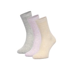 Nine West Къси чорапи CEO_BR_NW_25080_W_AW25 (3 PACK) Цветен