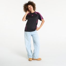 Тениска adidas Adicolor Teamgeist Loose T-Shirt Black XS