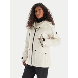 Roxy Скиорско яке ERJTJ03515 Бял Slim Fit