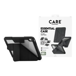 Гръб CARE by PanzerGlass за iPad 11 (2025), Y Fold, Черен