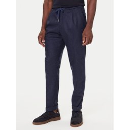 Paul&Shark Текстилни панталони 15314077 Тъмносин Regular Fit