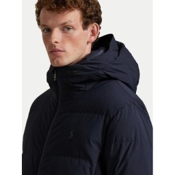 Polo Ralph Lauren Пухено яке 710967773001 Тъмносин Regular Fit
