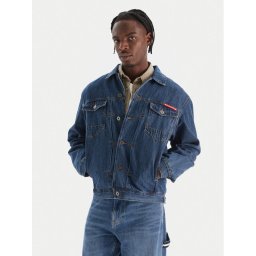 Quiksilver Дънково яке All Ride Denim Jkt EQYJK04177 Син Regular Fit