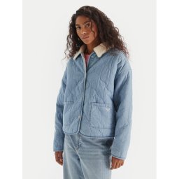 Roxy Преходно яке Not So Basic ERJJK03675 Син Regular Fit