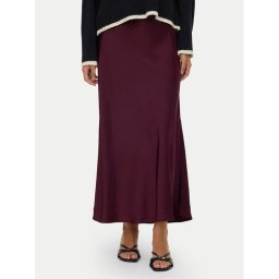 Vero Moda Миди пола Elena 10337459 Виолетов Regular Fit