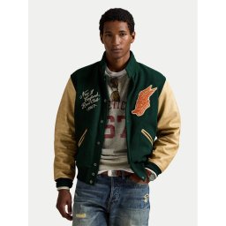 Polo Ralph Lauren Яке бомбър 710977858001 Зелен Regular Fit