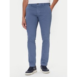 BOSS Чино панталони 50547865 Син Slim Fit
