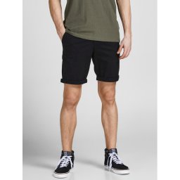 Jack & Jones Шорти от плат Dave 12182549 Черен Regular Fit