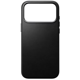 Гръб Nomad Traditional Leather Case за iPhone 17 Pro Max / 18 Pro Max - Черен