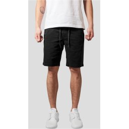 Stretch Twill Joggshorts Black