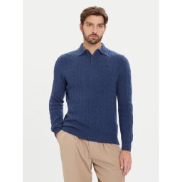 Polo Ralph Lauren Пуловер 710974165003 Тъмносин Regular Fit