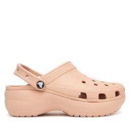 Чехли Crocs Classic Platform Clog 206750 Бежов