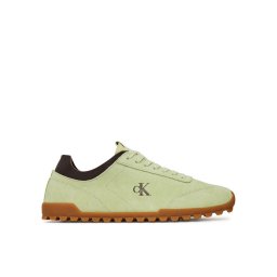 Calvin Klein Jeans Сникърси Low Profile Runner Mg Sue YW0YW01898 Зелен