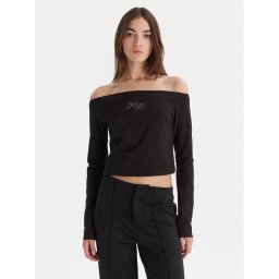 HUGO Блуза Dolder 50546931 Черен Slim Fit