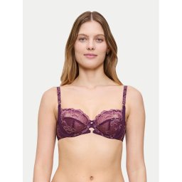 Triumph Сутиен балконет Wild Gardenia Florale 10224879 Виолетов