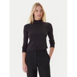Tommy Hilfiger Пуловер WW0WW47462 Черен Regular Fit