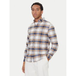 Tommy Hilfiger Риза Hero MW0MW40473 Бежов Regular Fit