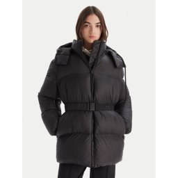 HUGO Зимно яке Falentina-2 50547228 Черен Regular Fit