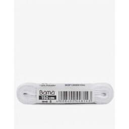 BAMA Flat Laces White -150cm