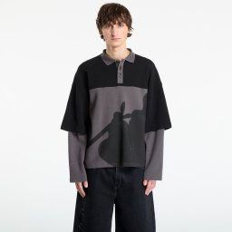 Тениска Playboy x FTSHP Double Sleeve Polo UNISEX Black S