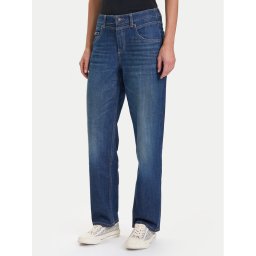 Guess Jeans Дънки W5BA3O D0026 Син Boyfriend Fit