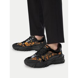 Versace Jeans Couture Сникърси 79YA3SIB ZSC90 Черен