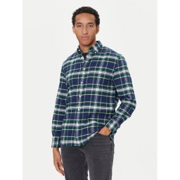 Tommy Hilfiger Риза Hero MW0MW40473 Тъмносин Regular Fit