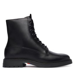 Ботуши Tommy Hilfiger Comfort Lwt FM0FM05593 Черен