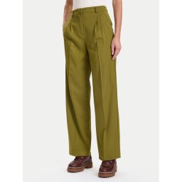 United Colors Of Benetton Панталони тип палацо 4YVXDF09R Зелен Regular Fit