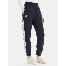 Kappa Долнище анцуг 311M8HW R10 Тъмносин Regular Fit
