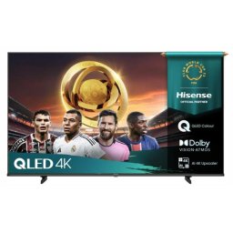 Телевизор Hisense 55" E7Q, 4K Ultra HD 3840x2160, QLED, Quantum Dot, HDR 10+, HLG, Dolby Vision, DTS Virtual X, Smart TV, WiFi, Light Sensor, BT, Anyview Cast, 3xHDMI, 2xUSB, LAN, CI+, DVB-T2/C/S2, Black