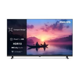 Телевизор Philips 32PFS6000/12, 32" FHD LED 1920x1080, DVB-T/T2/T2-HD/C/S/S2, HDR 10, HLG, Dolby Audio, Smart, Titian, Pixel Plus FHD, 8GB, HDMI*3, USB*2, 802.11n, 12W RMS, Black