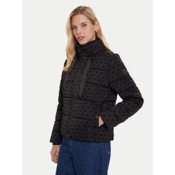 Morgan Зимно яке 252-GABEL Черен Regular Fit