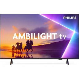 Телевизор Philips 55PUS8510/12, 55" 4K Ultra HD QLED, 3840x2160p, DVB-T/T2/T2-HD/C/S/S2, 60Hz, Ambilight 3, Pixel Precise UHD, 9