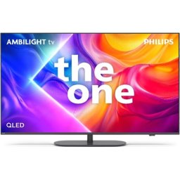 Телевизор Philips 55PUS9010/12, 55" The One 4K Ultra HD QLED, 3840x2160p, DVB-T/T2/T2-HD/C/S/S2, 144Hz, Ambilight 3, P5 Perfect