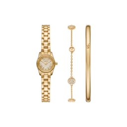 Michael Kors Комплект часовник и гривна Lexington Set MK4944SET Златист