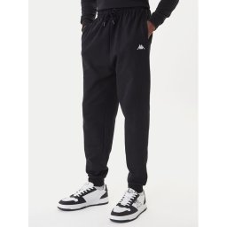 Kappa Долнище анцуг 351Y41W 005 Черен Regular Fit