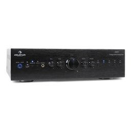 Auna CD708 HIFI стерео усилвател 600W полирана алуминиева предна част черен (AV2- CD708 - Black)